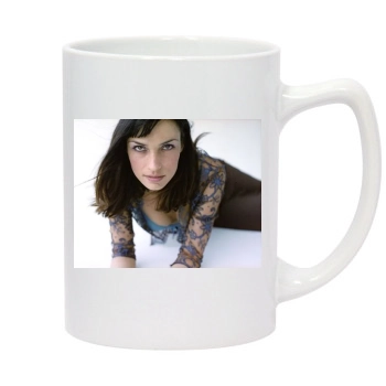 Famke Janssen 14oz White Statesman Mug