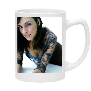 Famke Janssen 14oz White Statesman Mug