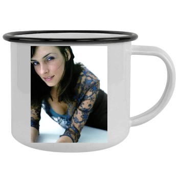 Famke Janssen Camping Mug