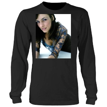 Famke Janssen Men's Heavy Long Sleeve TShirt