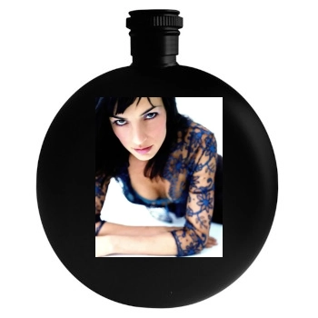 Famke Janssen Round Flask