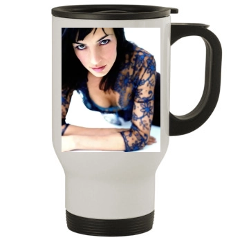 Famke Janssen Stainless Steel Travel Mug