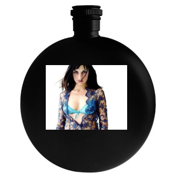 Famke Janssen Round Flask