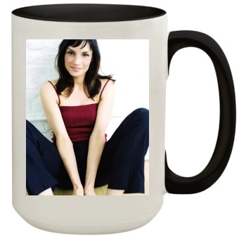 Famke Janssen 15oz Colored Inner & Handle Mug