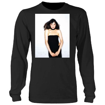 Famke Janssen Men's Heavy Long Sleeve TShirt