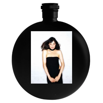 Famke Janssen Round Flask