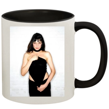 Famke Janssen 11oz Colored Inner & Handle Mug