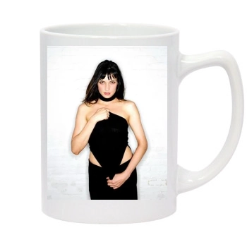 Famke Janssen 14oz White Statesman Mug