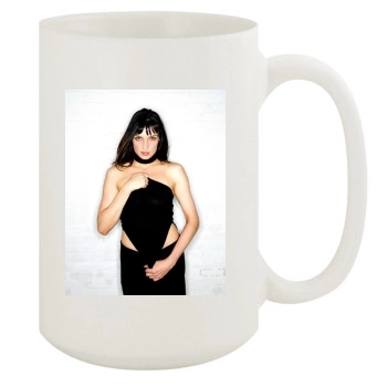 Famke Janssen 15oz White Mug