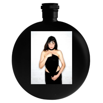 Famke Janssen Round Flask