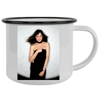 Famke Janssen Camping Mug