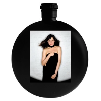 Famke Janssen Round Flask