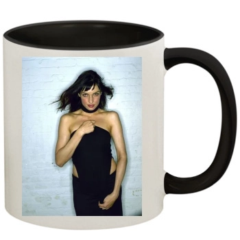 Famke Janssen 11oz Colored Inner & Handle Mug