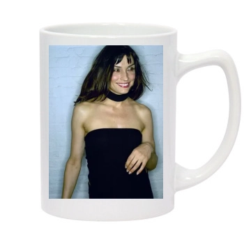 Famke Janssen 14oz White Statesman Mug