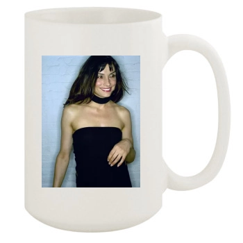 Famke Janssen 15oz White Mug