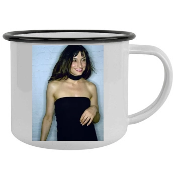 Famke Janssen Camping Mug