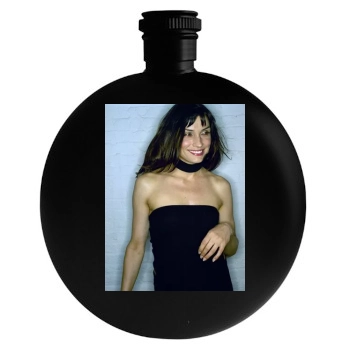 Famke Janssen Round Flask