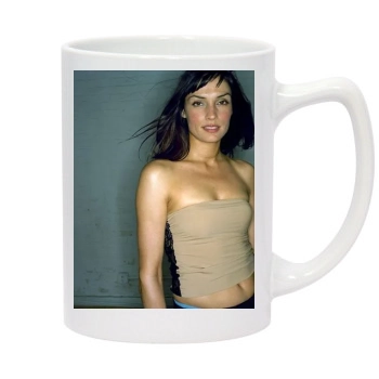 Famke Janssen 14oz White Statesman Mug