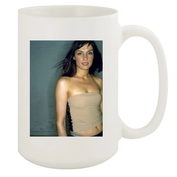 Famke Janssen 15oz White Mug