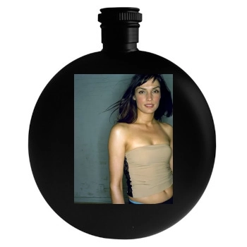 Famke Janssen Round Flask