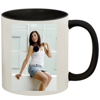 Famke Janssen 11oz Colored Inner & Handle Mug