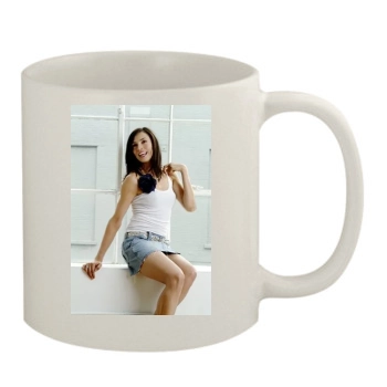 Famke Janssen 11oz White Mug