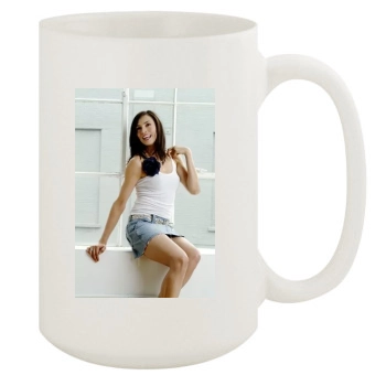 Famke Janssen 15oz White Mug