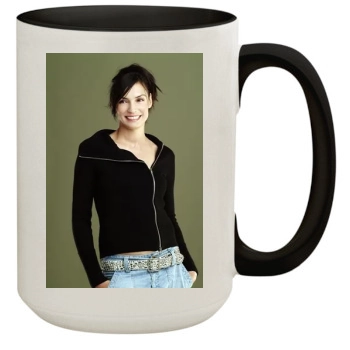 Famke Janssen 15oz Colored Inner & Handle Mug