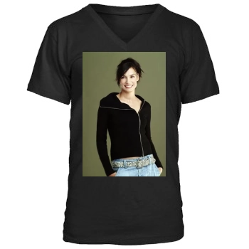 Famke Janssen Men's V-Neck T-Shirt