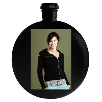 Famke Janssen Round Flask