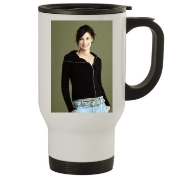 Famke Janssen Stainless Steel Travel Mug