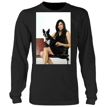 Famke Janssen Men's Heavy Long Sleeve TShirt