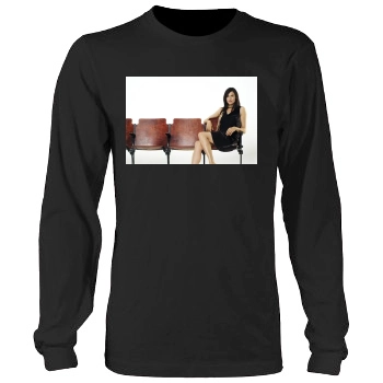 Famke Janssen Men's Heavy Long Sleeve TShirt