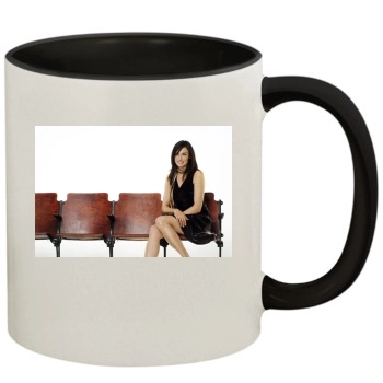 Famke Janssen 11oz Colored Inner & Handle Mug