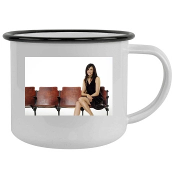 Famke Janssen Camping Mug