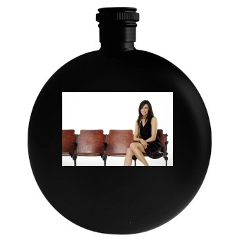 Famke Janssen Round Flask