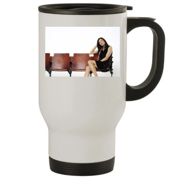 Famke Janssen Stainless Steel Travel Mug