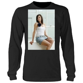 Famke Janssen Men's Heavy Long Sleeve TShirt