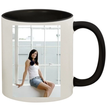 Famke Janssen 11oz Colored Inner & Handle Mug