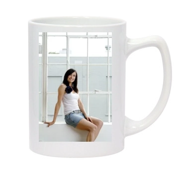 Famke Janssen 14oz White Statesman Mug