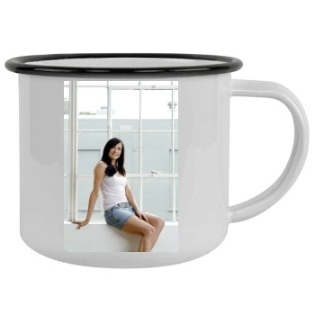 Famke Janssen Camping Mug