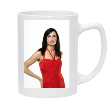 Famke Janssen 14oz White Statesman Mug