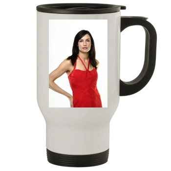 Famke Janssen Stainless Steel Travel Mug