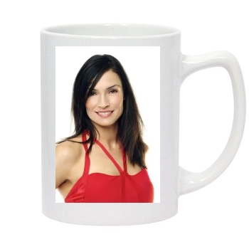 Famke Janssen 14oz White Statesman Mug