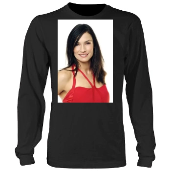 Famke Janssen Men's Heavy Long Sleeve TShirt