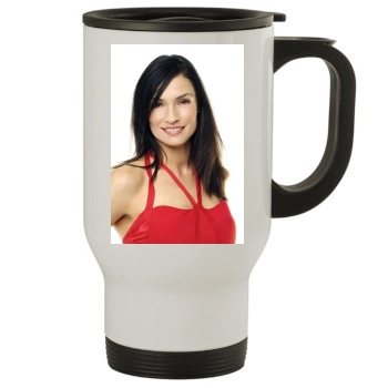 Famke Janssen Stainless Steel Travel Mug