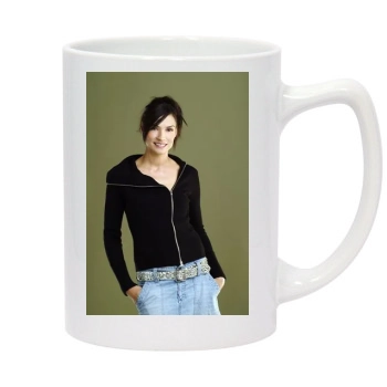 Famke Janssen 14oz White Statesman Mug