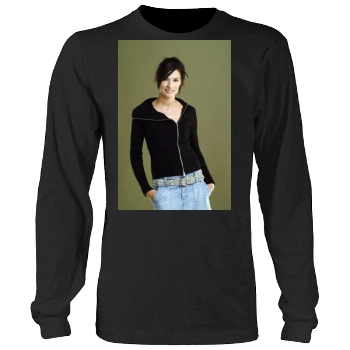 Famke Janssen Men's Heavy Long Sleeve TShirt