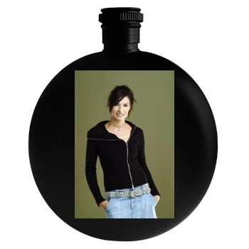 Famke Janssen Round Flask