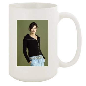 Famke Janssen 15oz White Mug